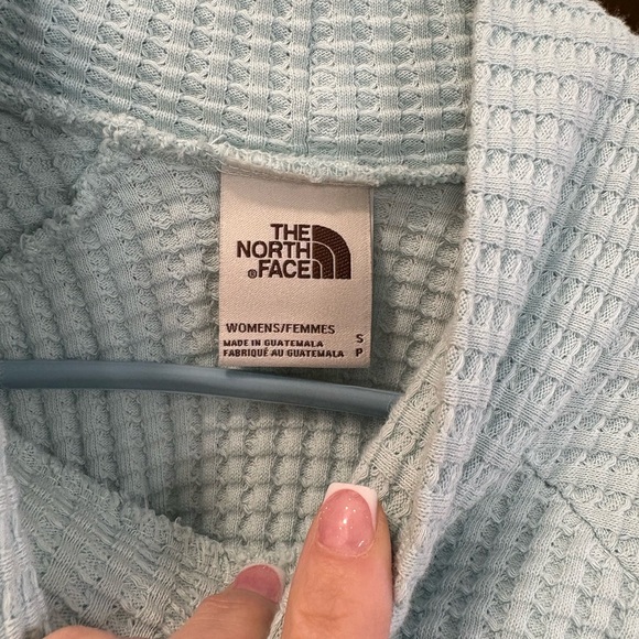 The North Face Women's Pink Chabot Mock Neck Sweater - Picture 5 of 6